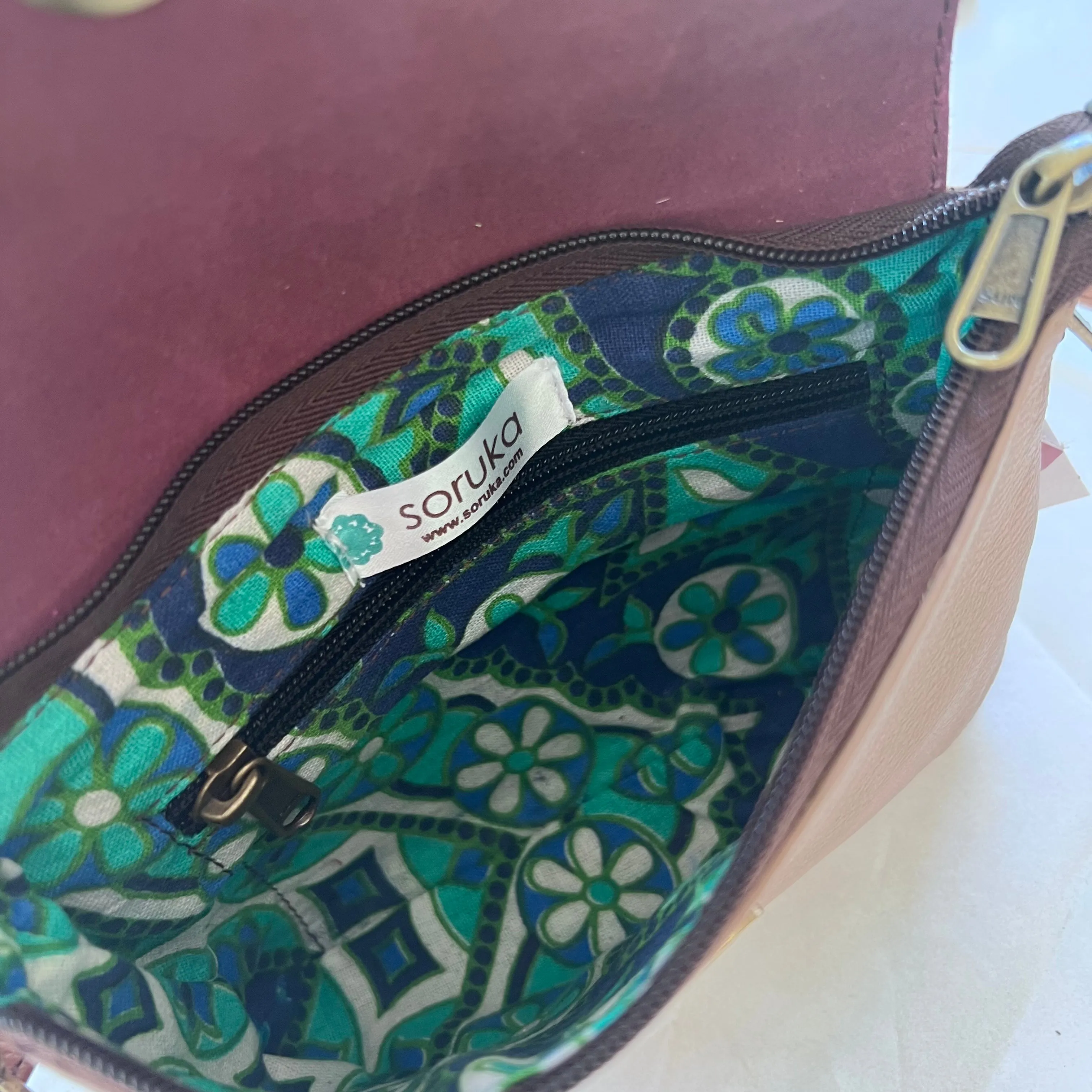 Soruka - Carol Bag with Print, Taupe