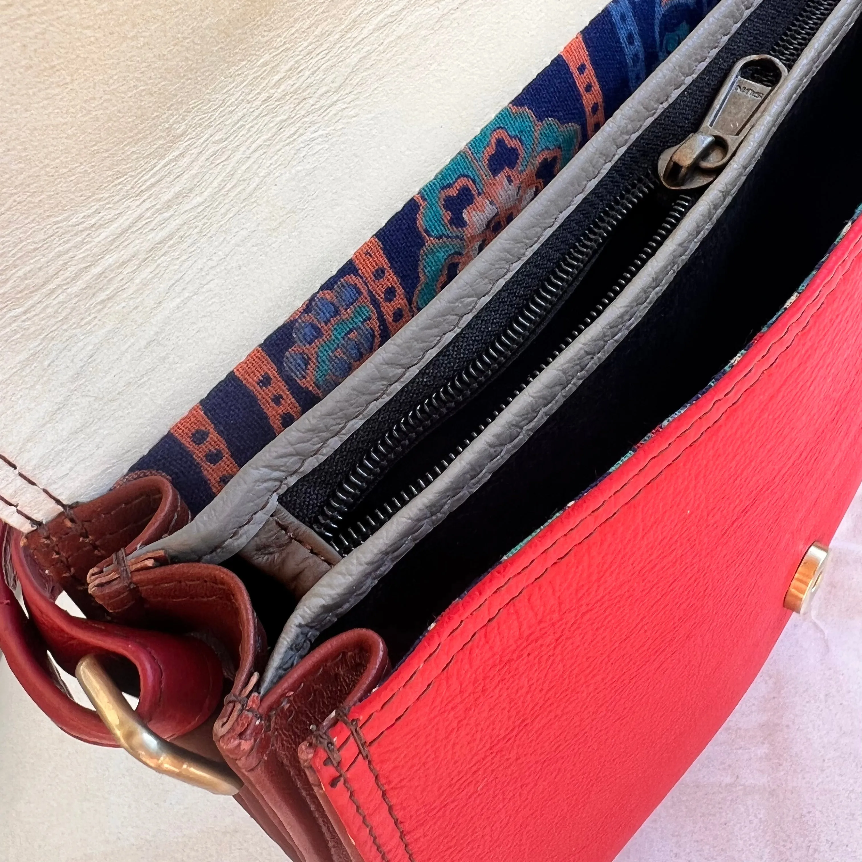 Soruka - Quinn Bag with Print, Cardinal
