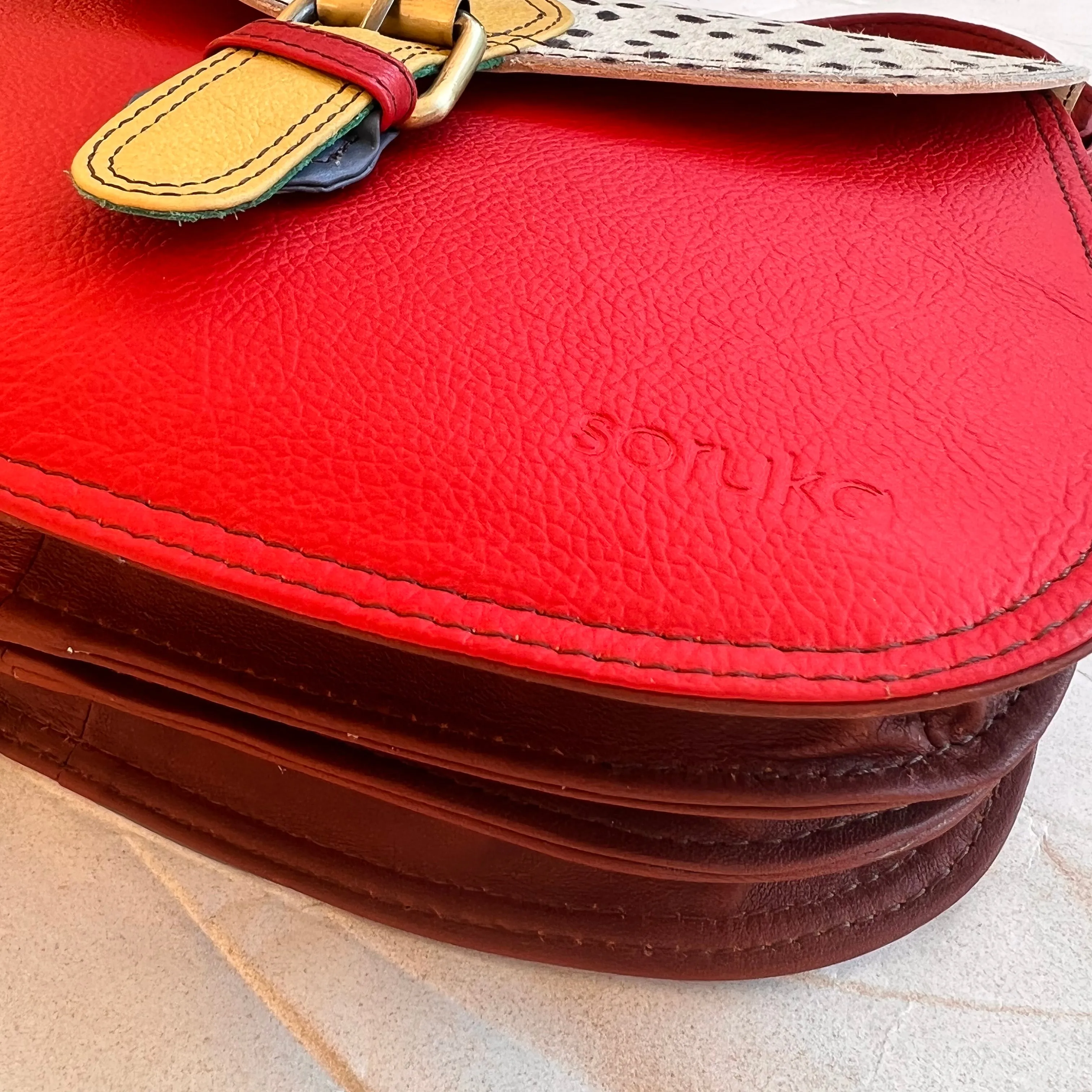 Soruka - Quinn Bag with Print, Cardinal