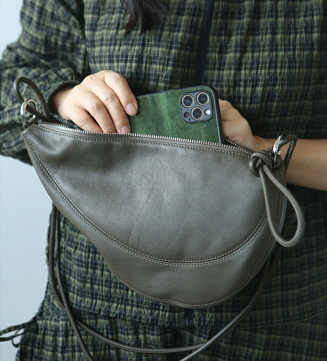 Stylish Women's Crossbody Sling Bag Black Small Shoulder Purse