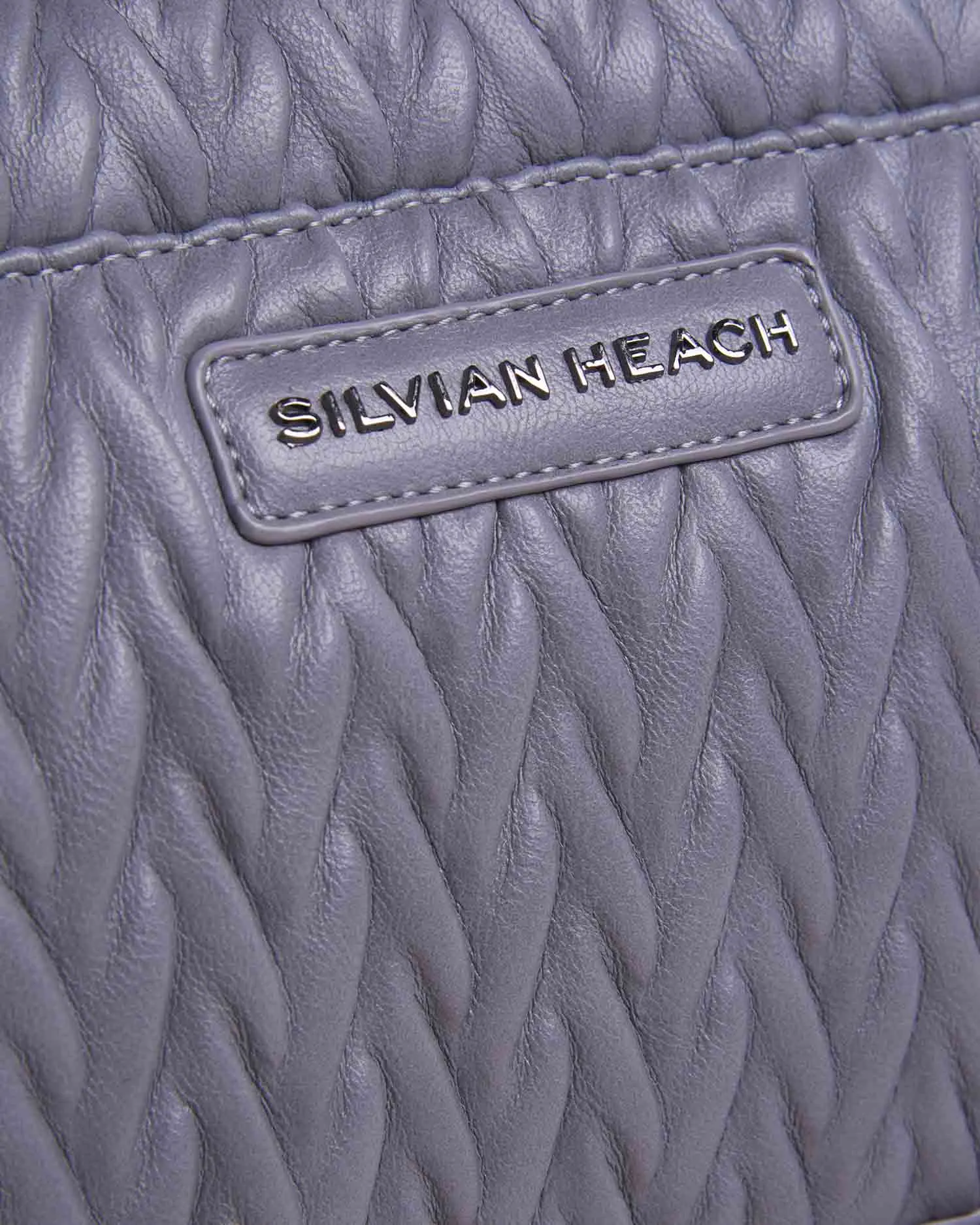 Textured bag with chain