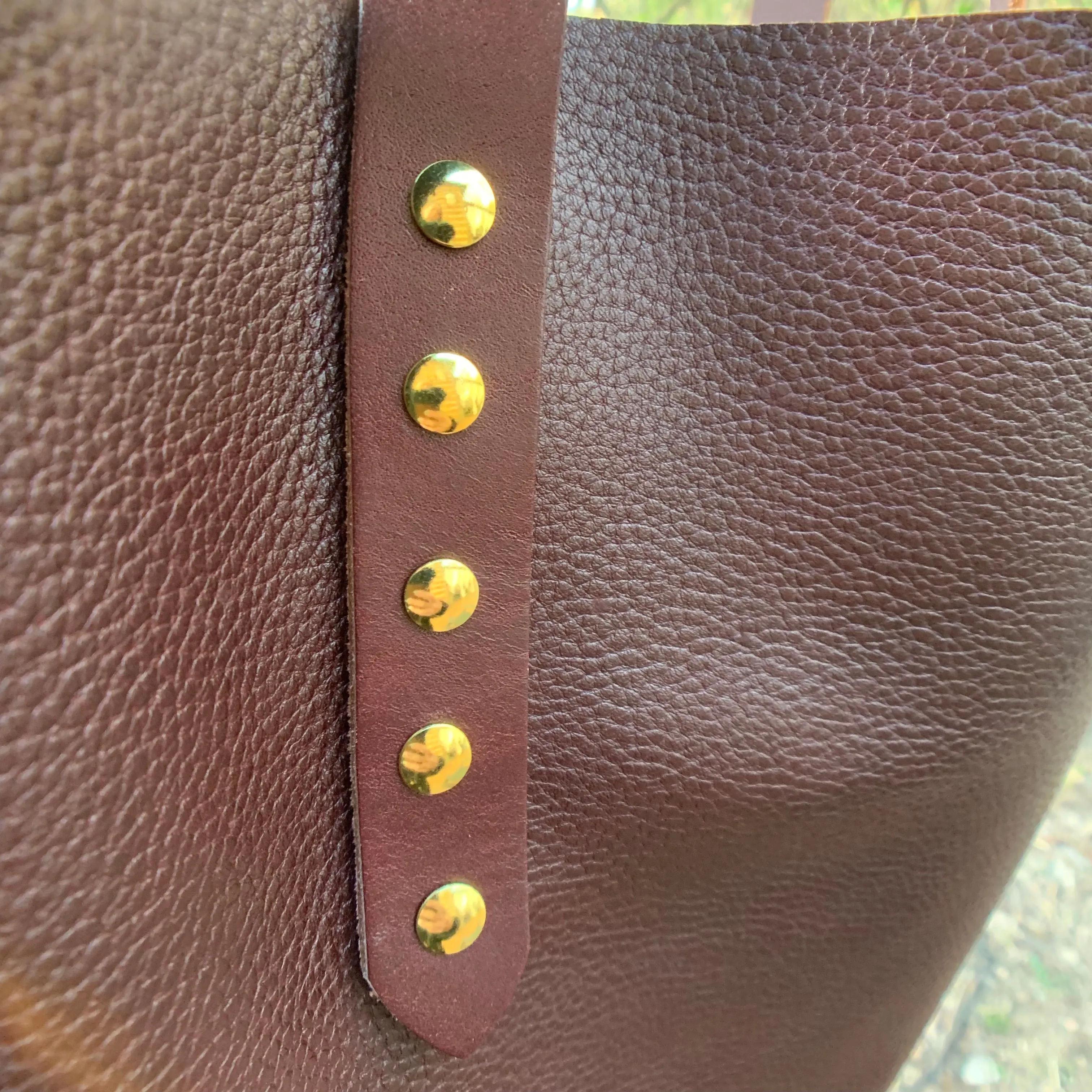 “The Big Mama Tote” in Oxblood