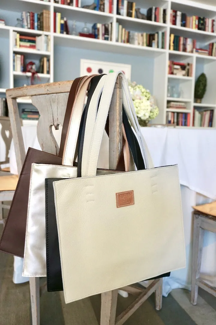 The New York City Bag in Cream