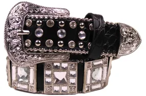 West Star KID Rhinestone Studded Belt