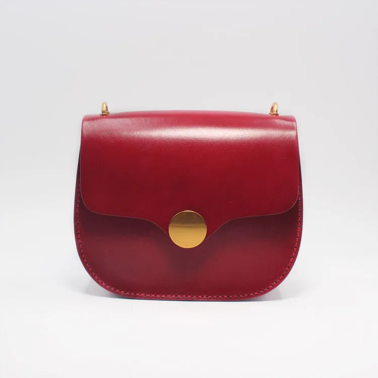 Women Green Leather Saddle Bag Crossbody Bags Shoulder Bag for Women
