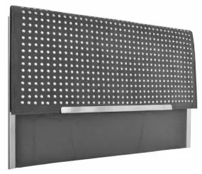 Womens Faux Leather Studded Clutch Bag