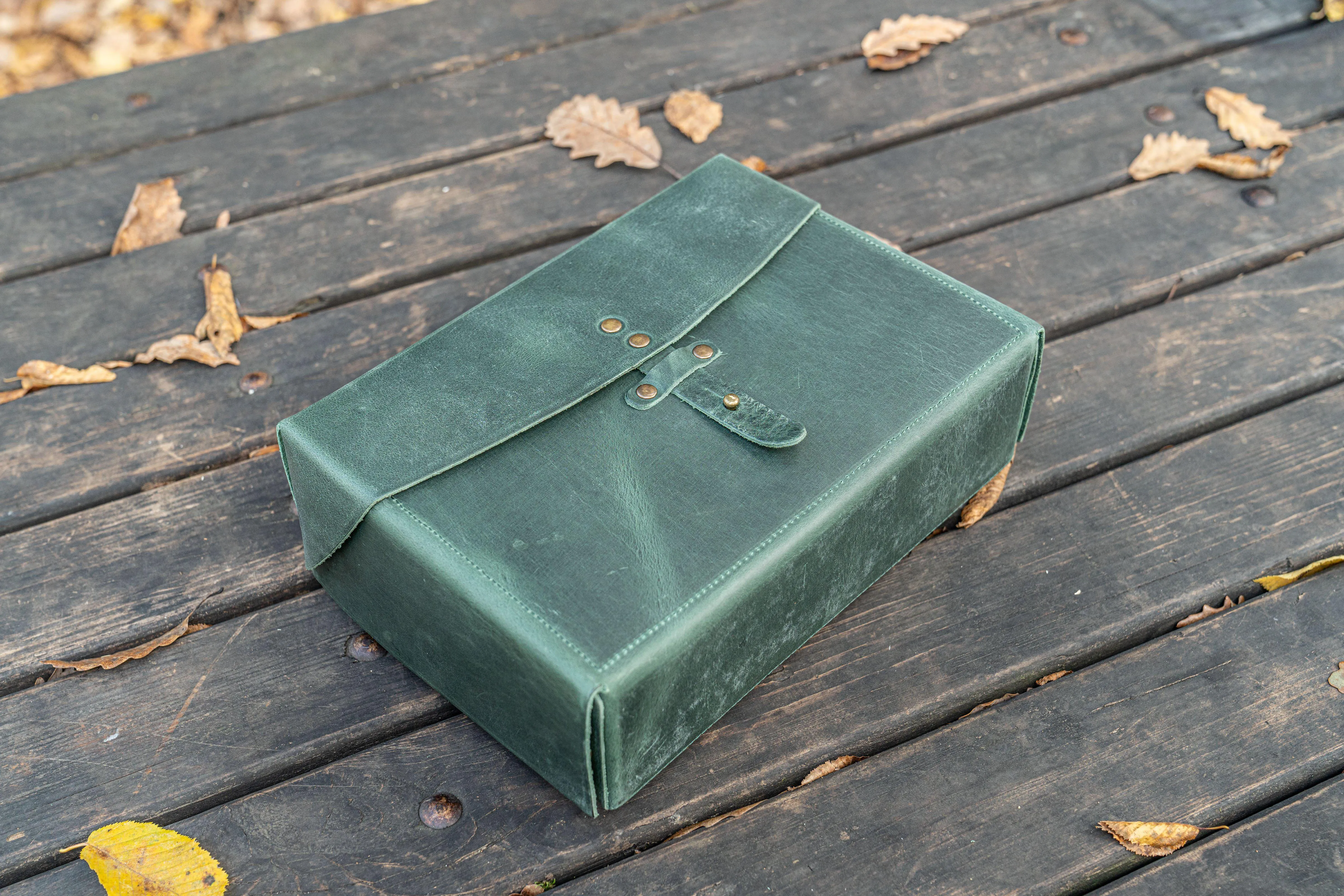 Writer's Medic Bag -  Crazy Horse Forest Green
