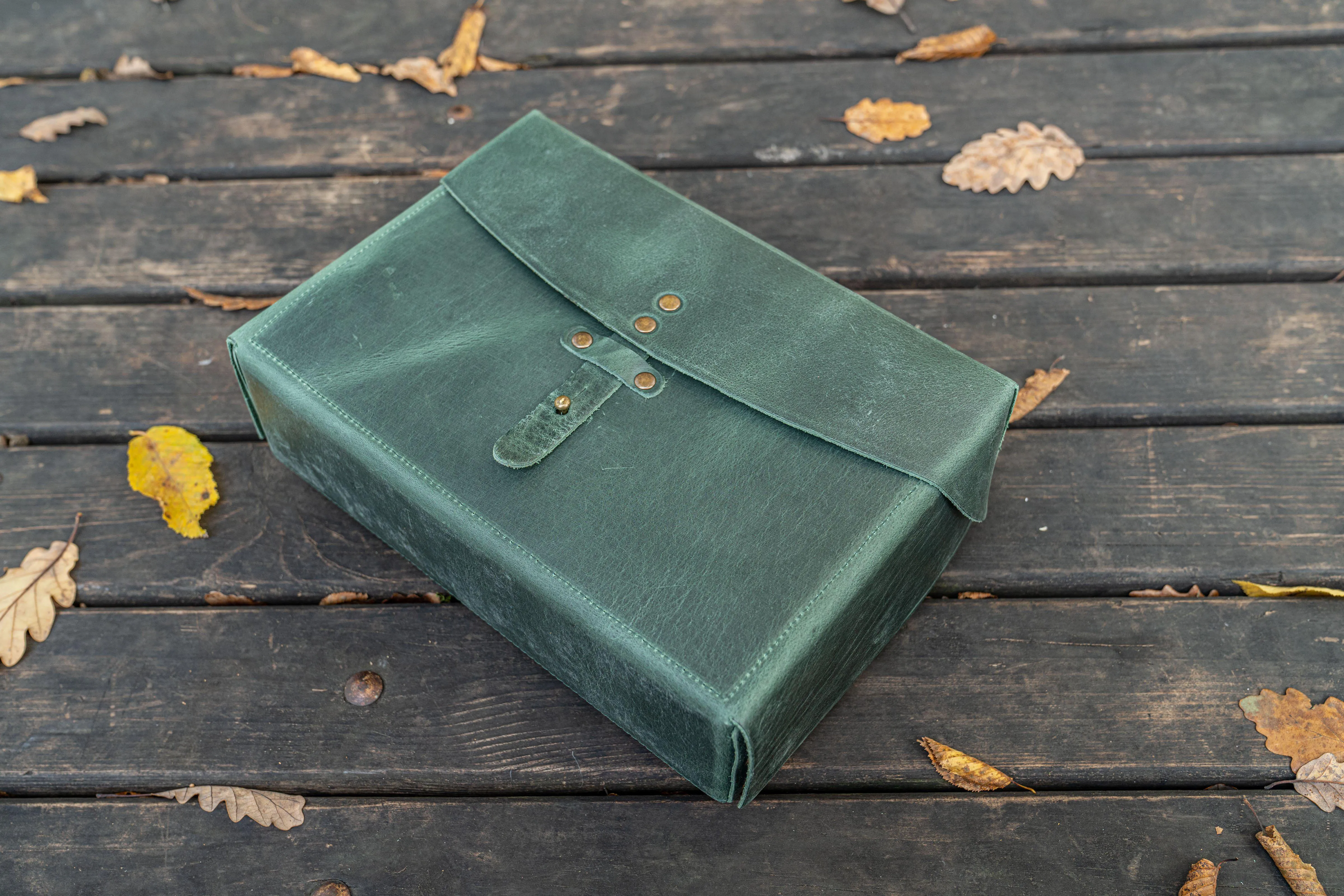 Writer's Medic Bag -  Crazy Horse Forest Green