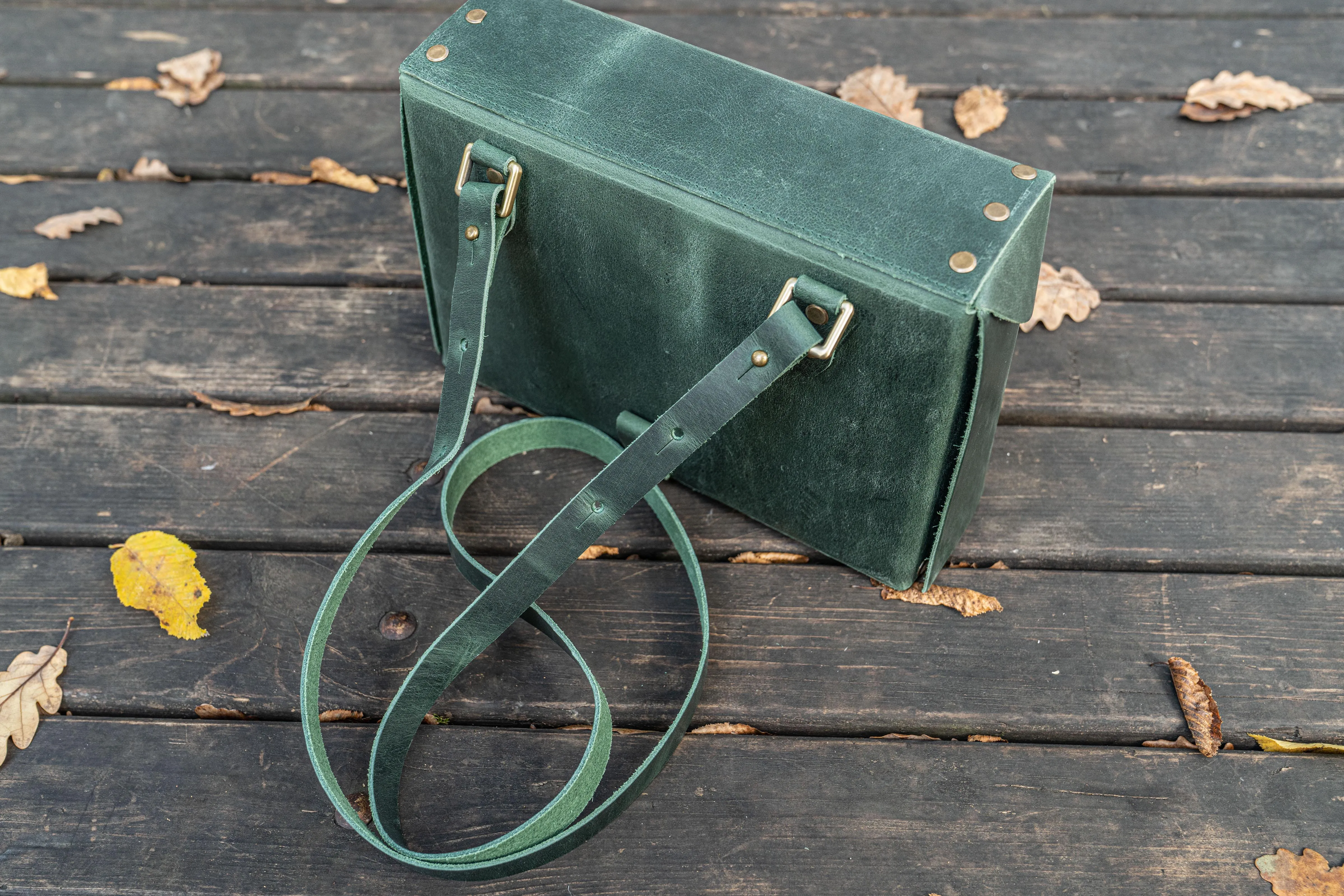 Writer's Medic Bag -  Crazy Horse Forest Green